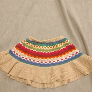 Girls Gymboree Multi Color Skirt